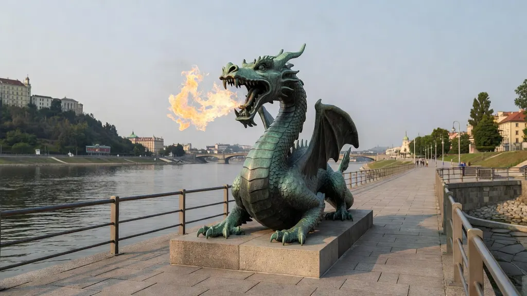 Co ile minut zieje Smok Wawelski?